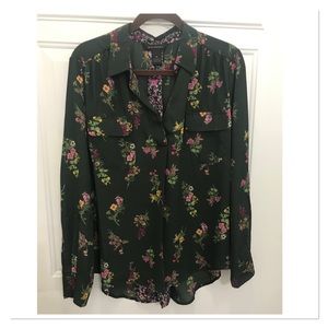 Floral Blouse, NWOT